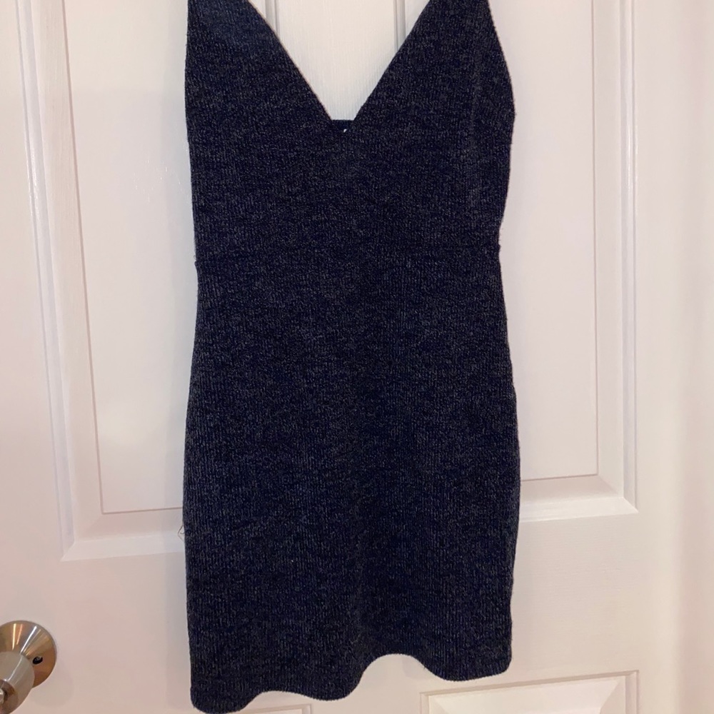 Navy blue minidress